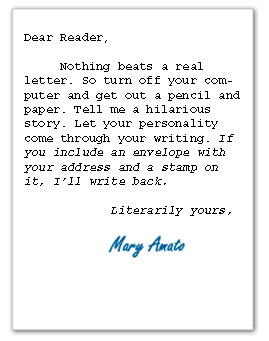 Write a letter Write a letter