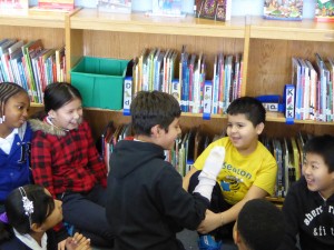 Seaton kids w:sock character